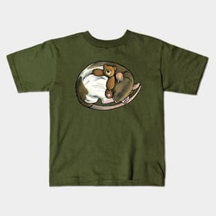 Agouti hooded rat Kids T-Shirt